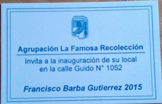 Recolectores inauguran local en apoyo al Barba Gutiérrez