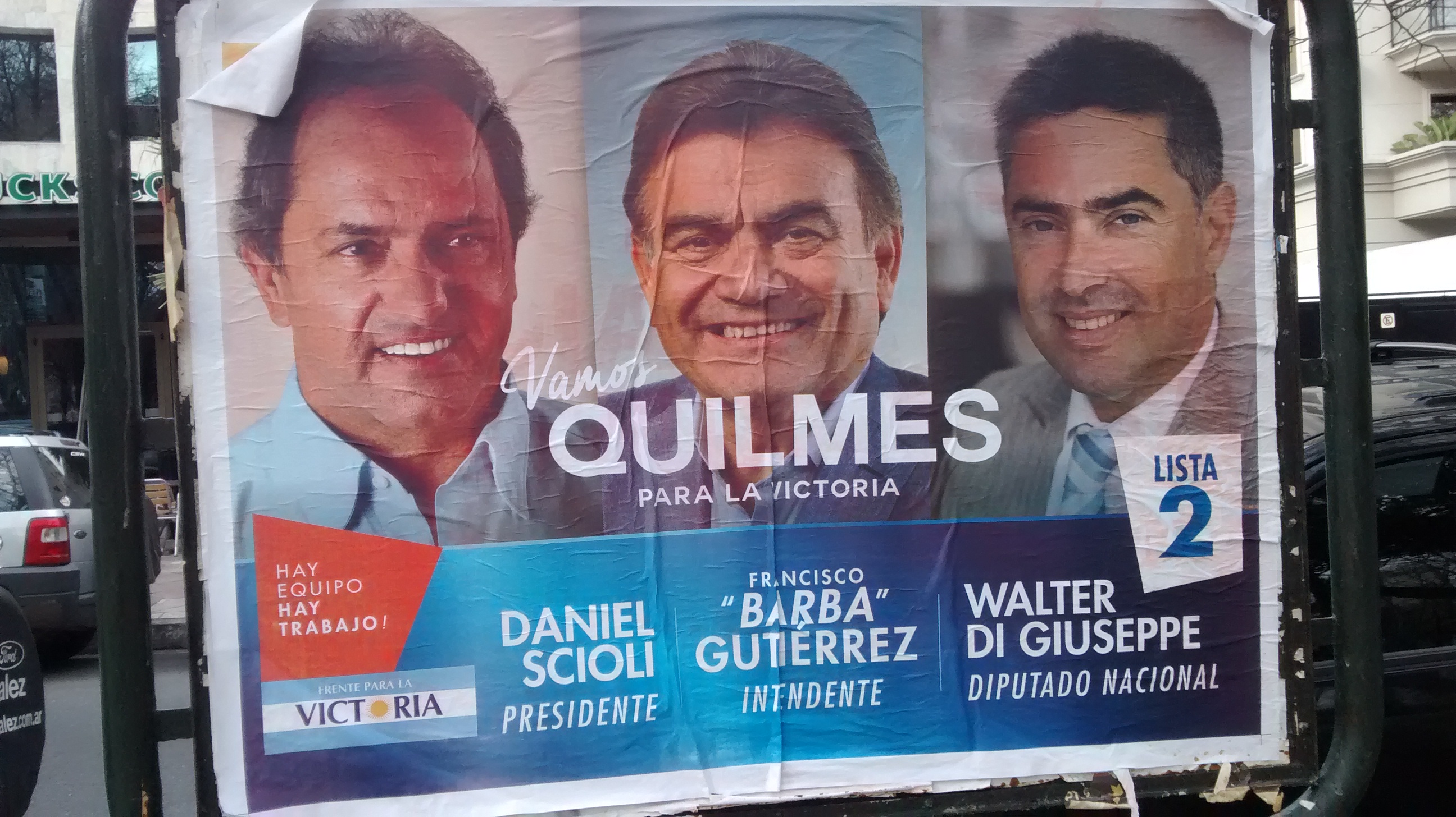 Di Giuseppe promociona su candidatura #33