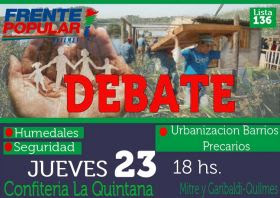 El Frente Popular debate