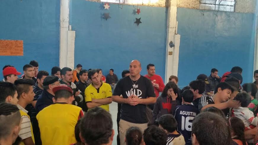 Martiniano en un torneo en La Florida