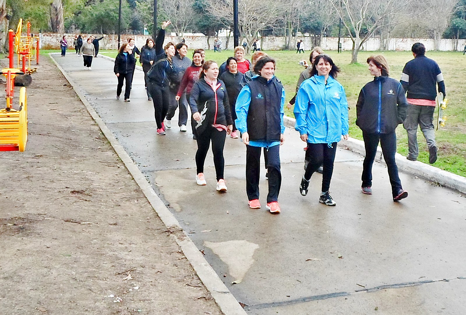 Jornada deportiva y recreativa para adultos mayores