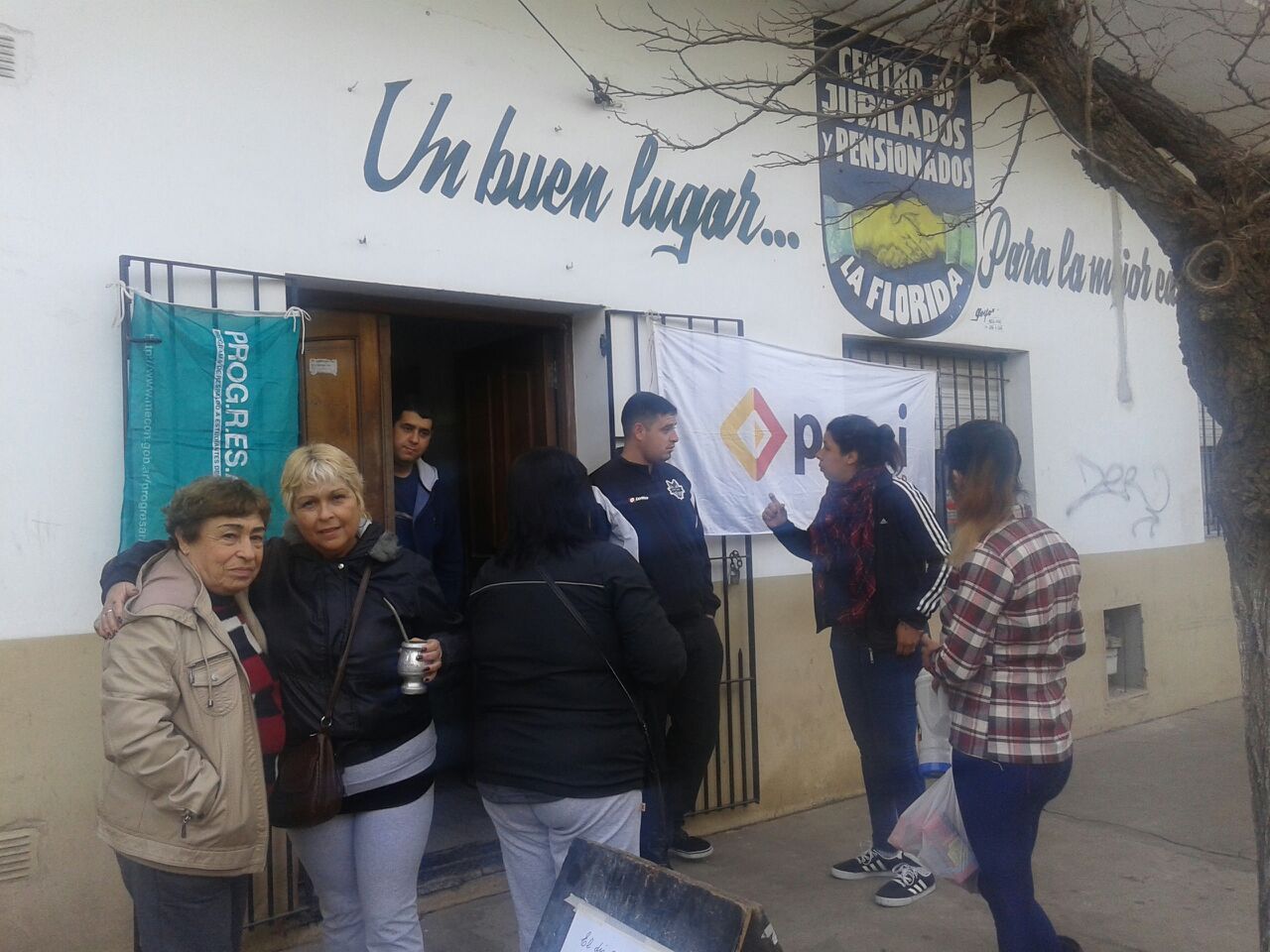 Operativo de ANSES y PAMI en «La Florida»
