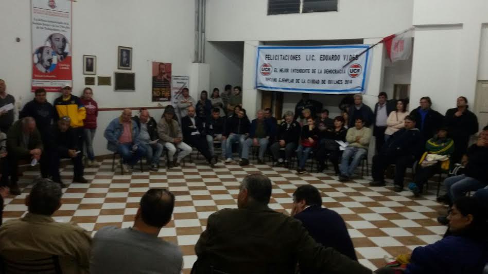 Plenario de la UCR con pleno apoyo a la candidatura de Martiniano Molina