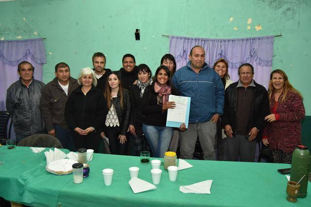 Subsidios a instituciones barriales