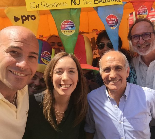 Fugaz visita de Vidal a Quilmes