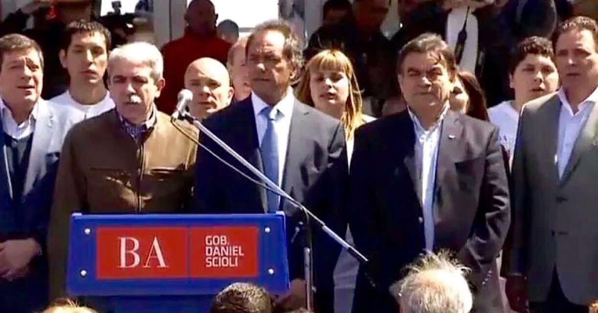 Scioli destacó la unidad quilmeña
