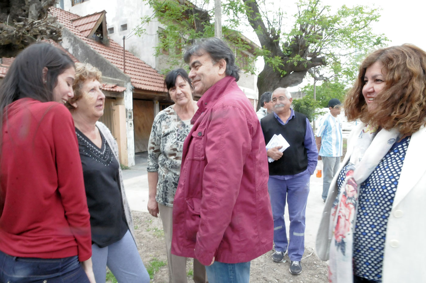 Gutiérrez recorrió obras en La Florida