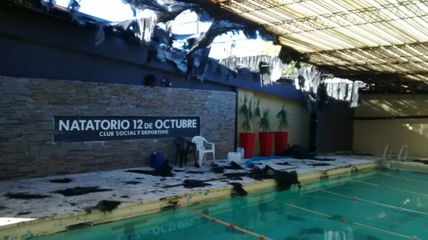 Incendio en el 12 de Octubre: denuncian que fue intencional