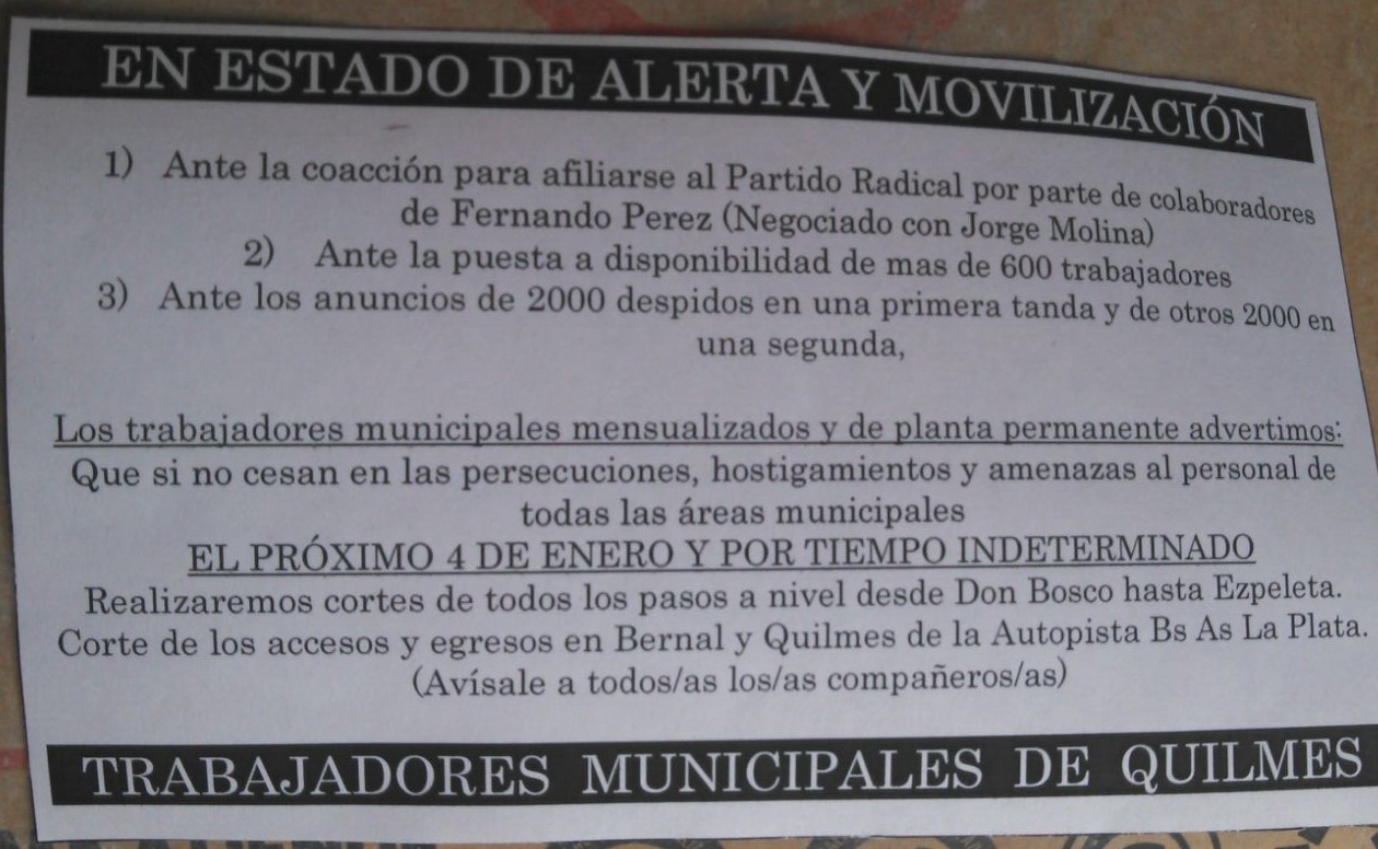 Crece el conflicto por despidos