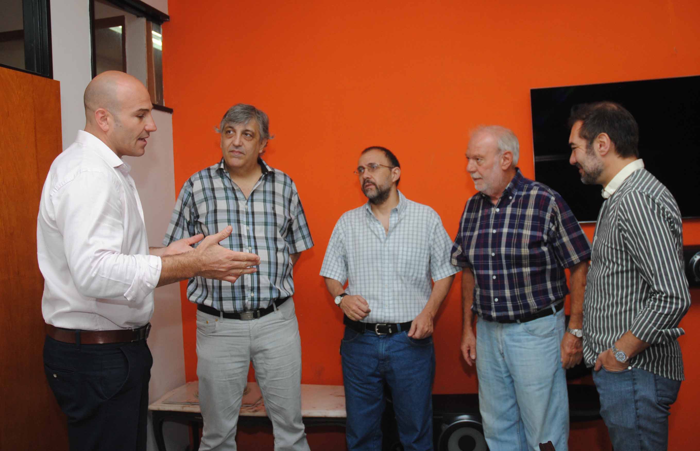 Martiniano Molina se reunió con las autoridades de la Universidad de Quilmes
