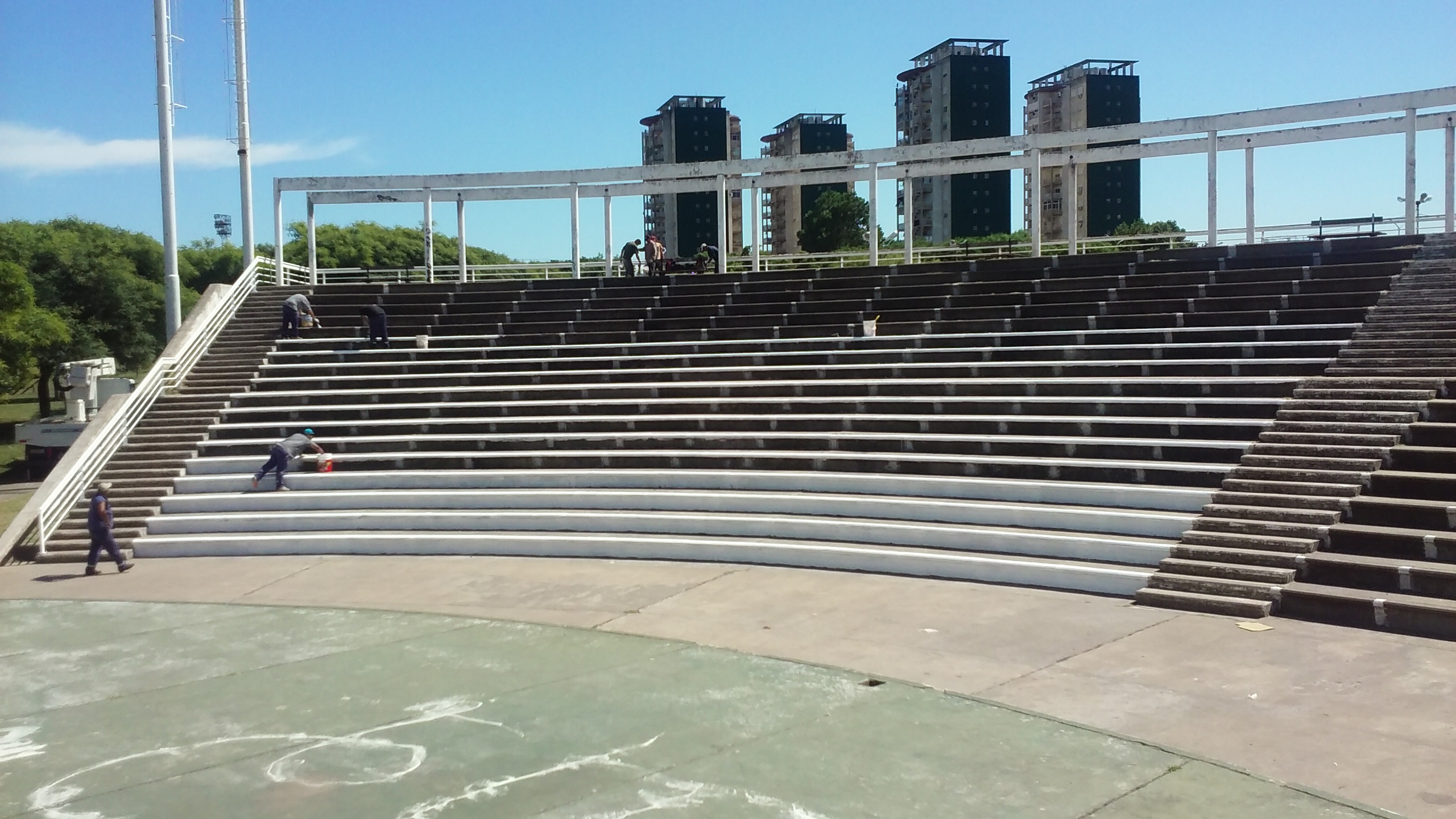 Trabajos en el Parque de la Ciudad