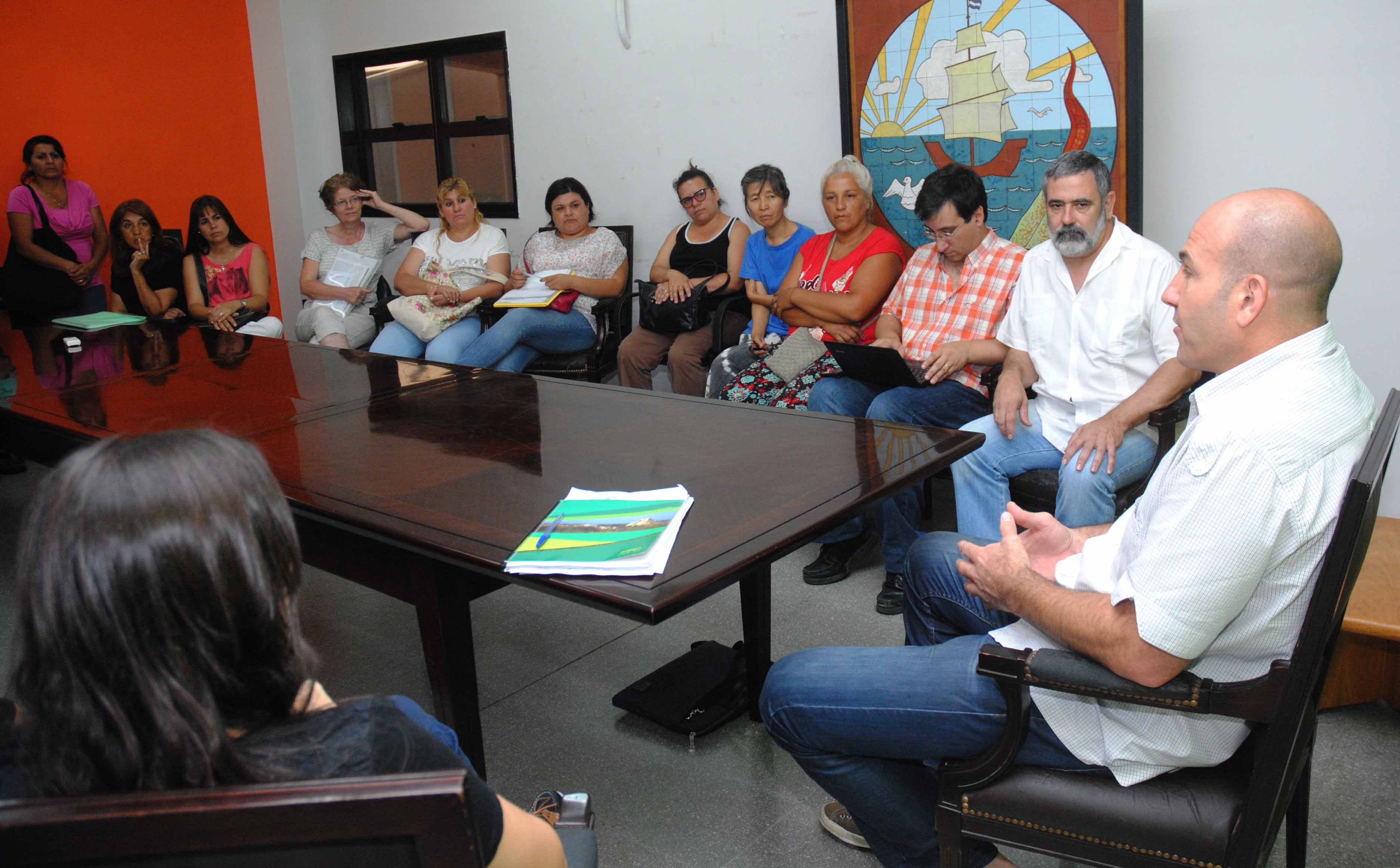 Molina se reunió con el Consejo de Niñez y Adolescencia