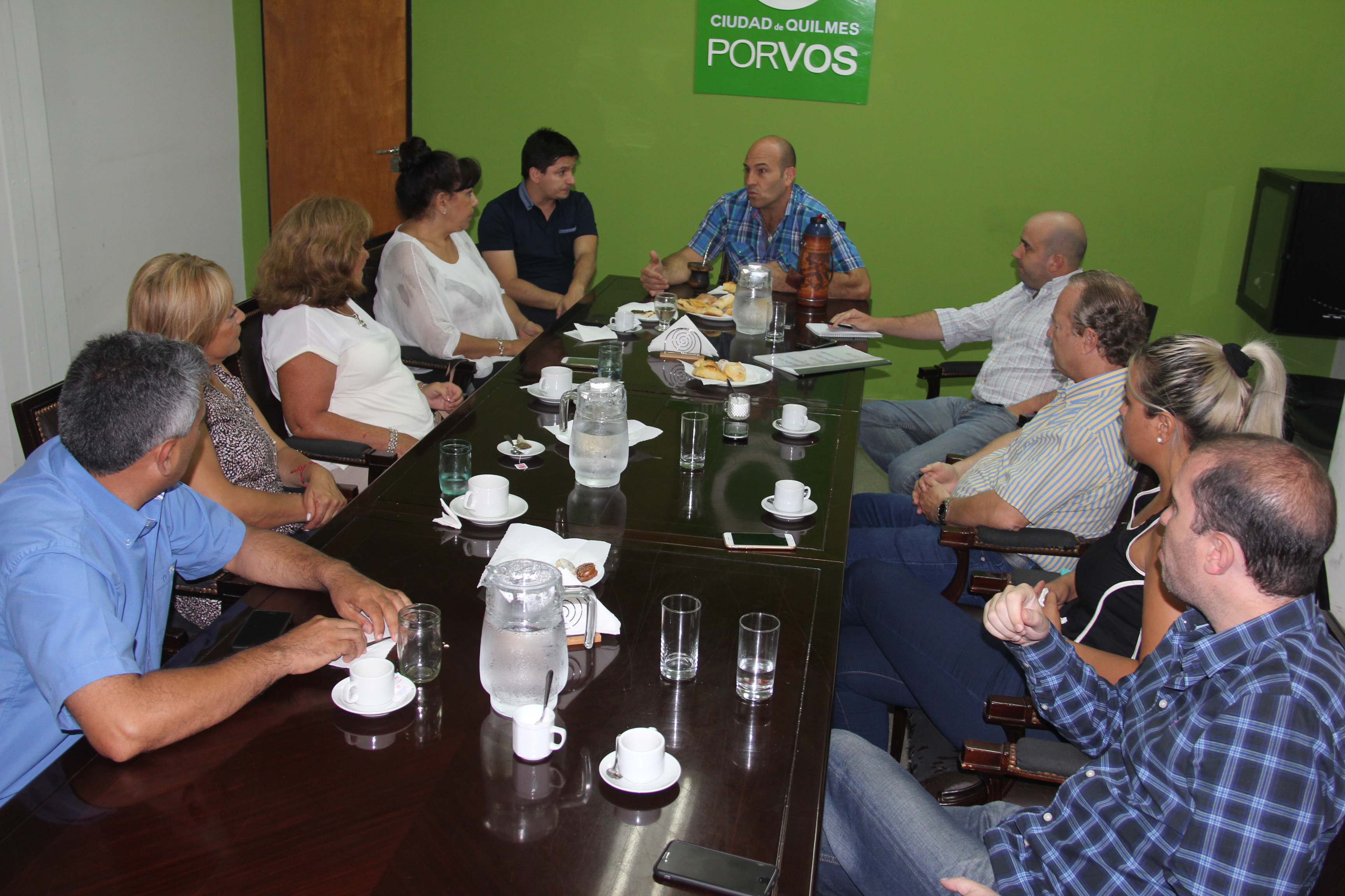 Molina reunió al bloque de concejales de Cambiemos
