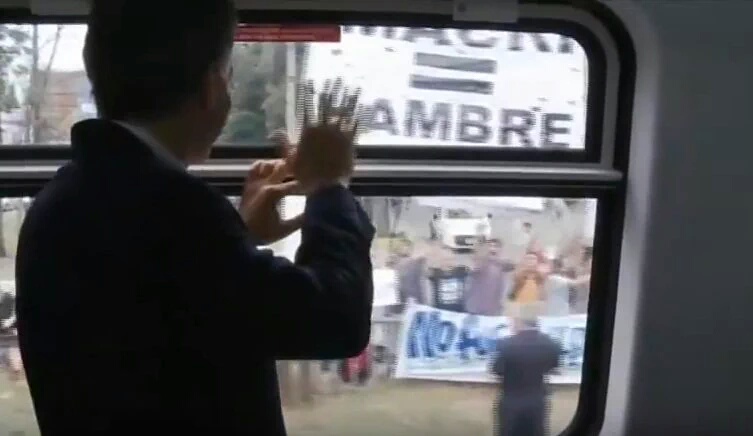 El lado B de la visita de Macri
