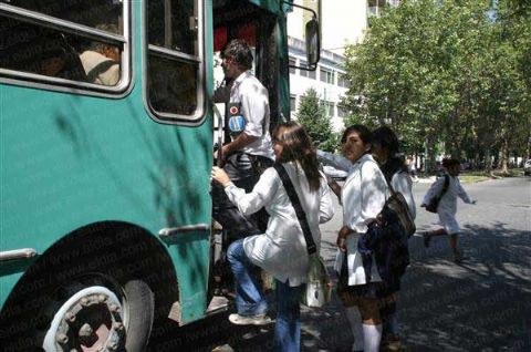 Reclamo por el boleto estudiantil