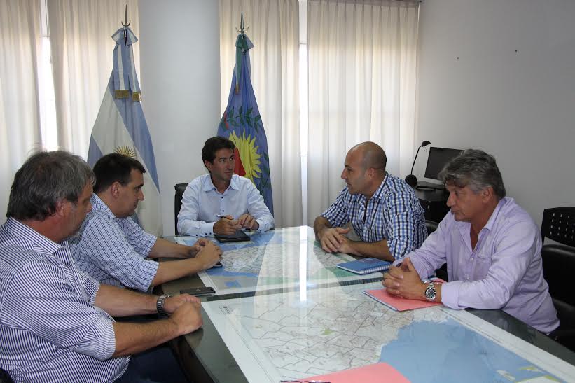 Molina se reunió con el ministro de Infraestructura de la provincia