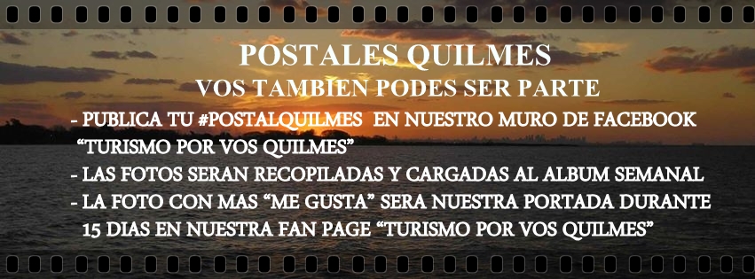 Convocan a participar de la iniciativa “Postales de Quilmes”