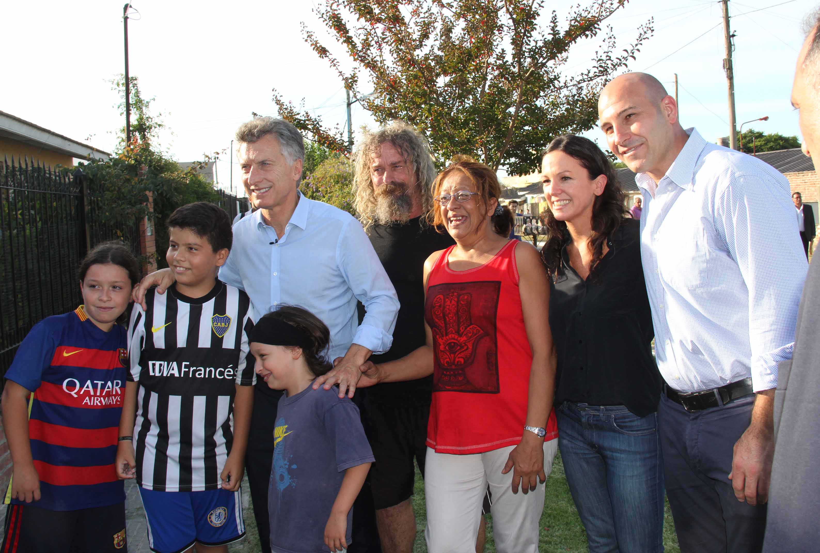 Macri en Ezpeleta