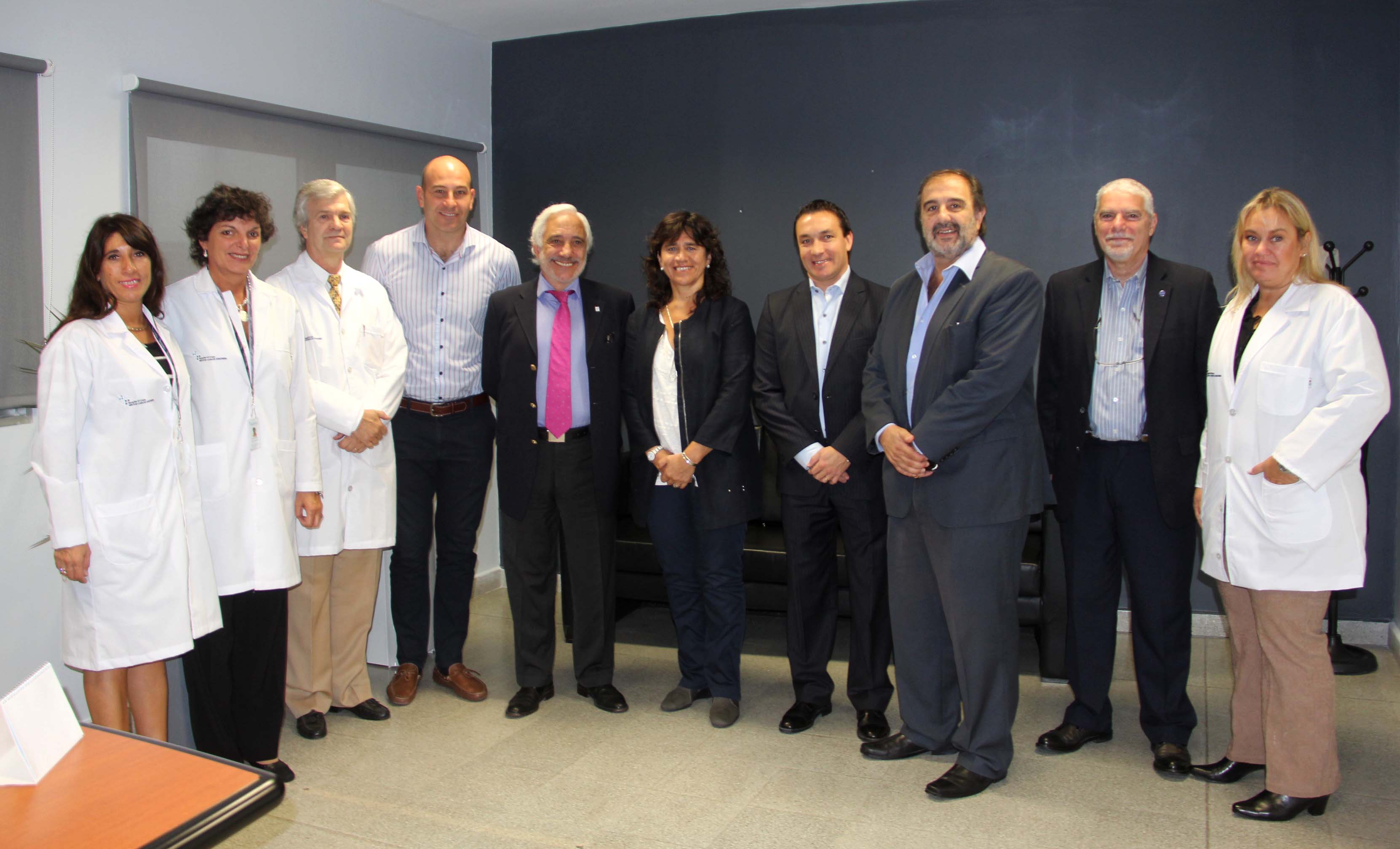 Molina en acto de presentación de las autoridades del Hospital El Cruce