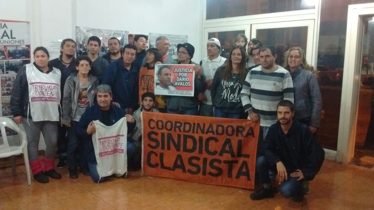 Conforman la Coordinadora Sindical Clasista zona sur