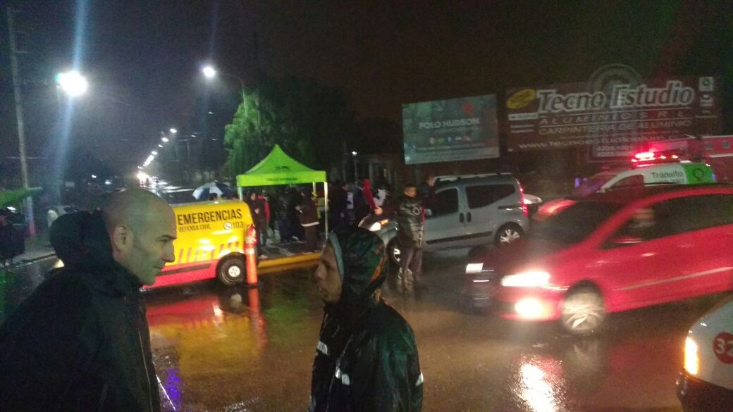 Cincuenta evacuados por la sudestada