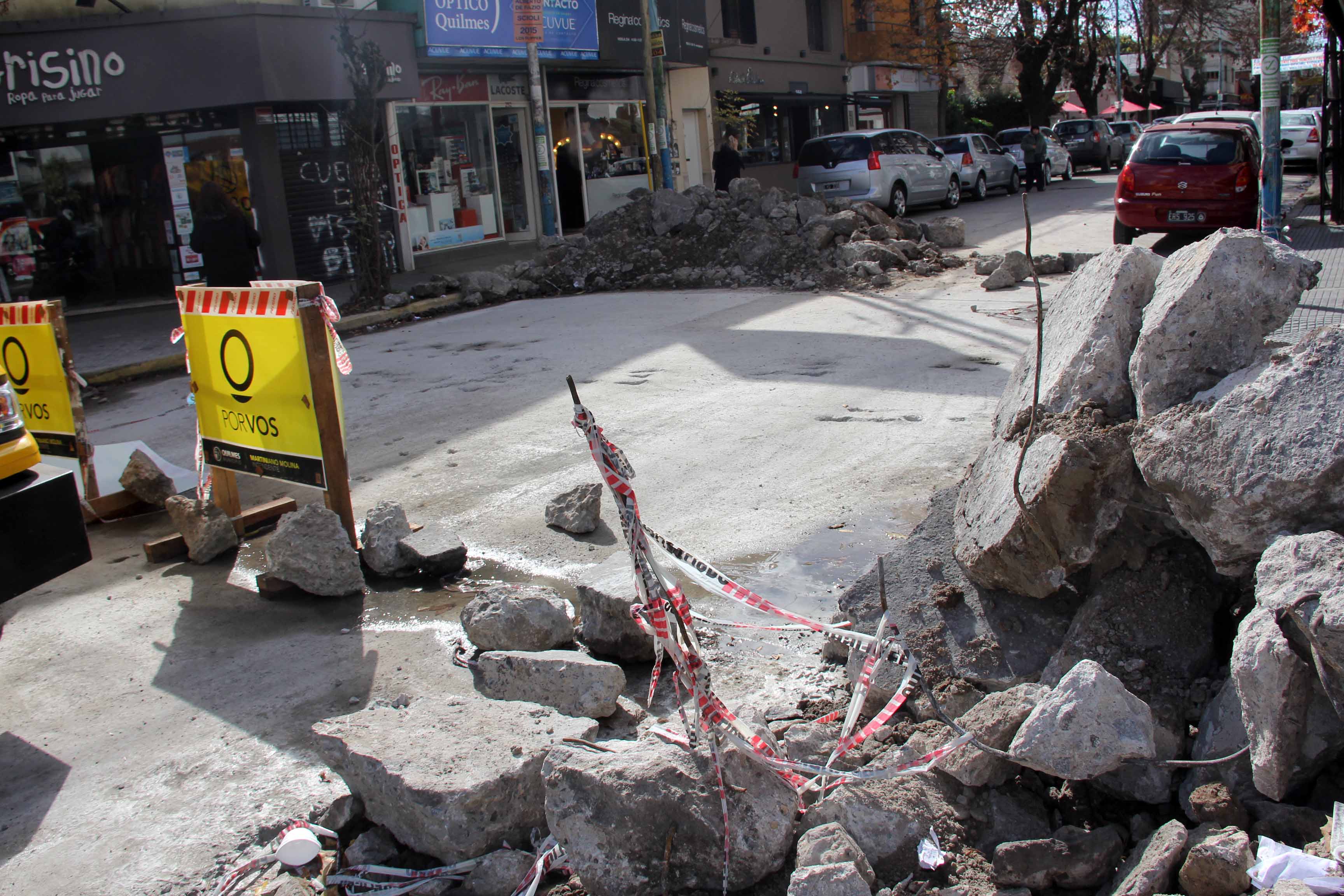 Avanzan las obras de bacheo