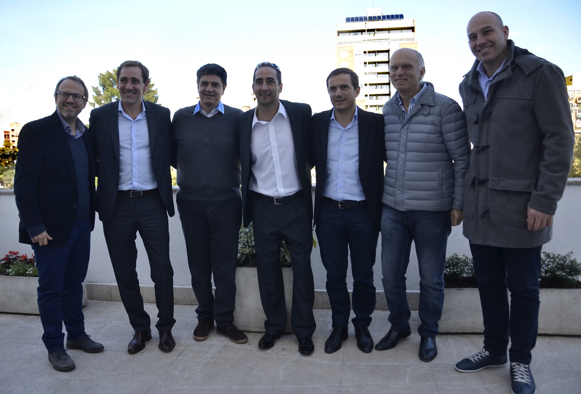 Molina almorzó con intendentes PRO