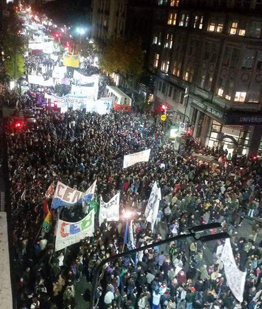 “No se veía una movilización así desde 2001”