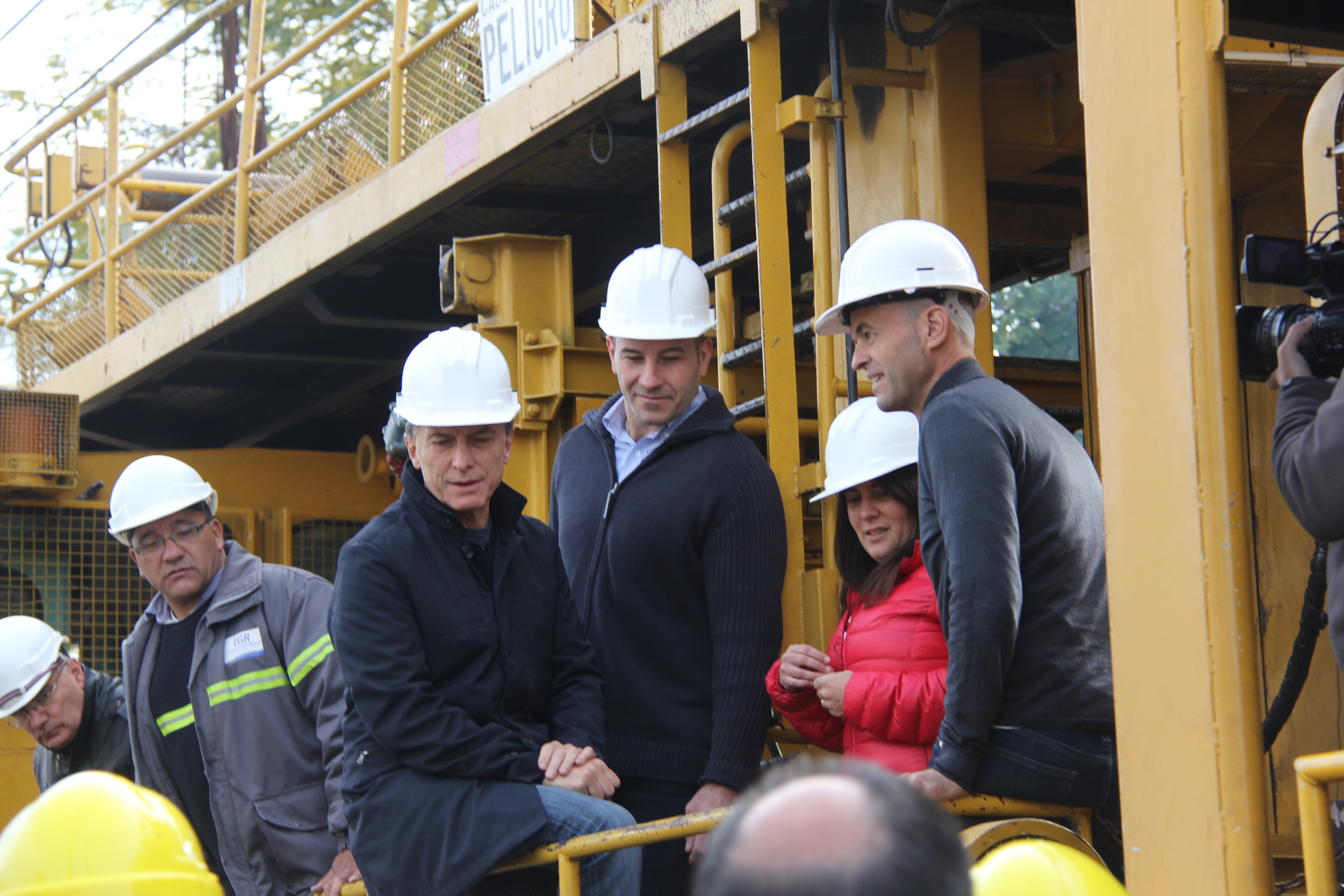 Macri en Quilmes por las obras del Roca