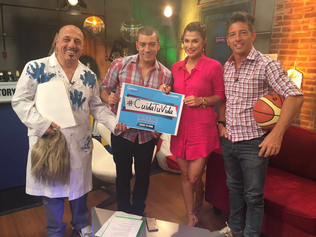 Queijeiro lanzó una campaña contra las adicciones