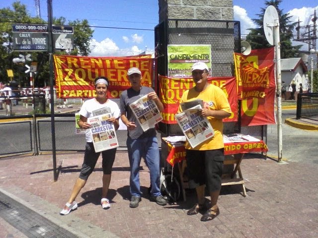 El PO en lucha contra el ajuste y los tarifazos