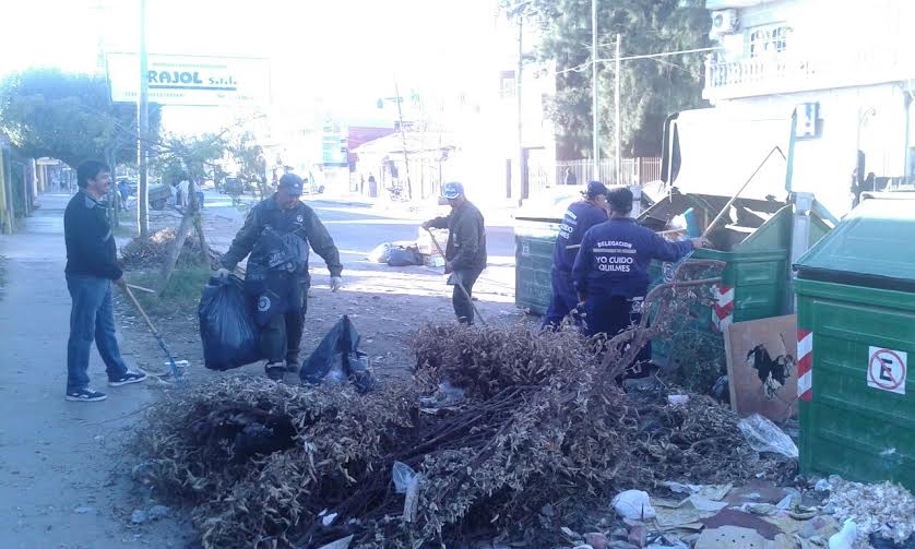 Fuertes operativos de limpieza durante el fin de semana largo