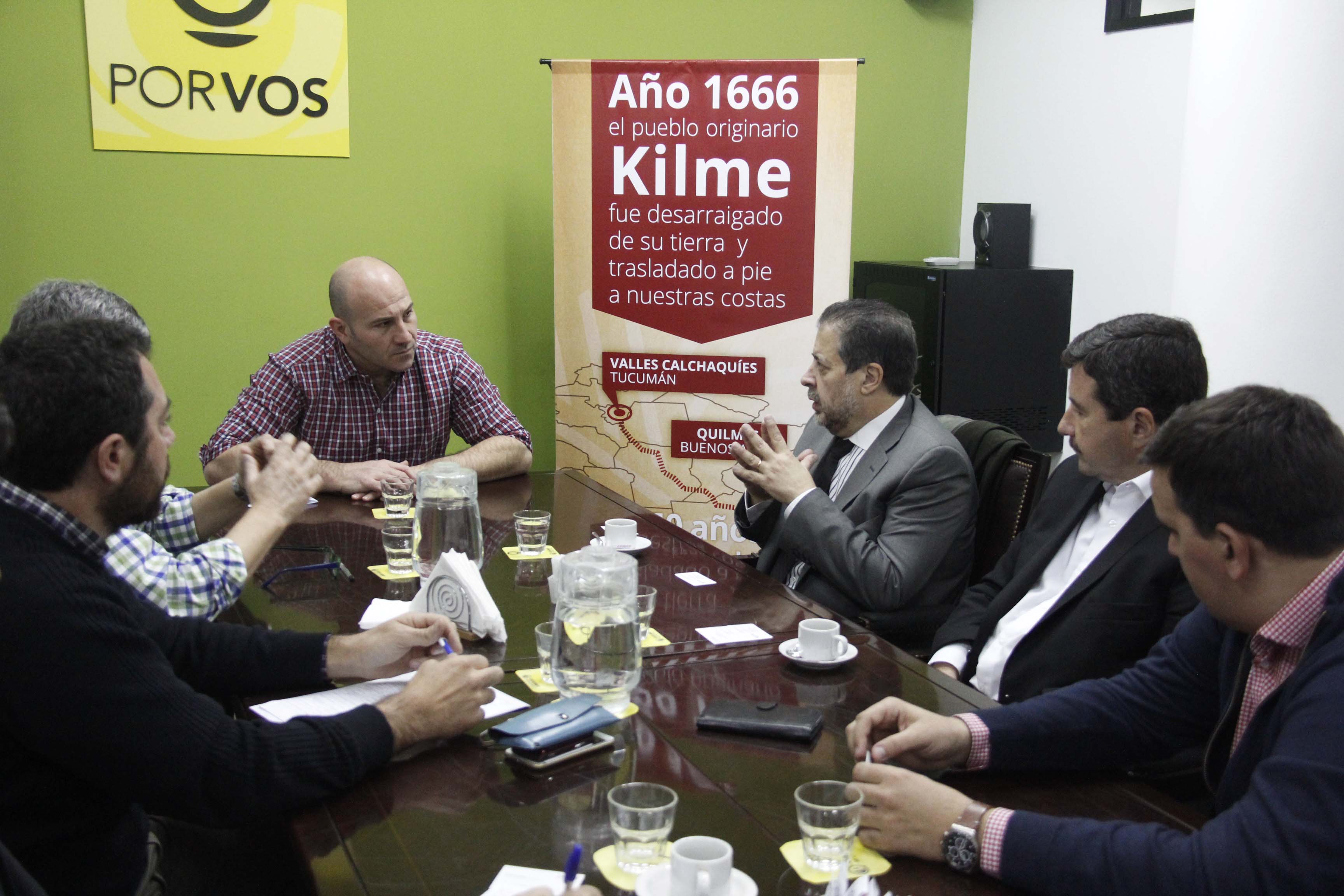 Molina recibió a autoridades de Edesur