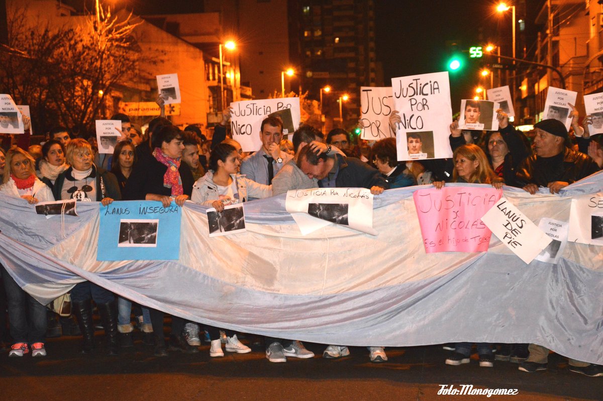 Marcha para exigir justicia por Nicolás