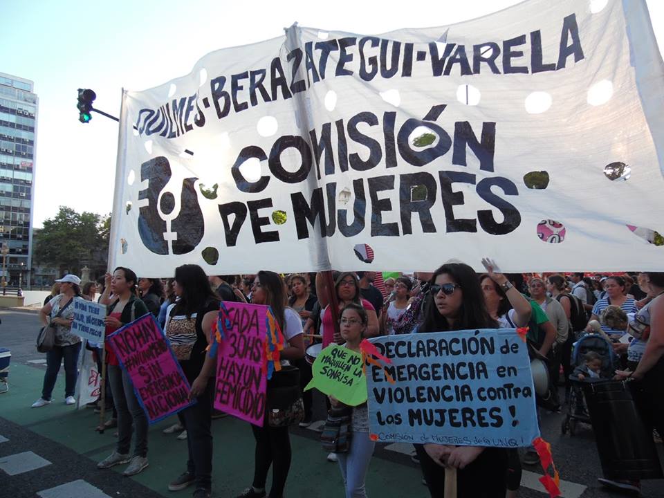 Vuelven a reclamar la emergencia en violencia contra las mujeres