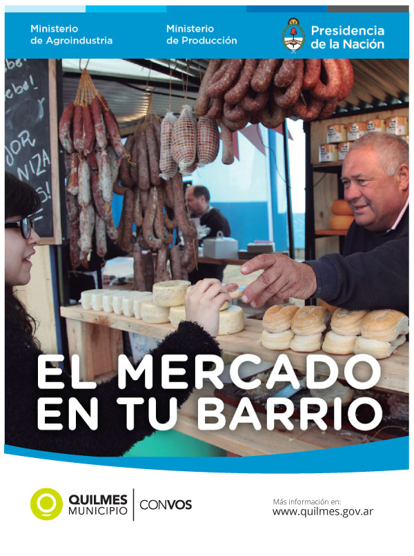El “Mercado en tu Barrio” en Quilmes