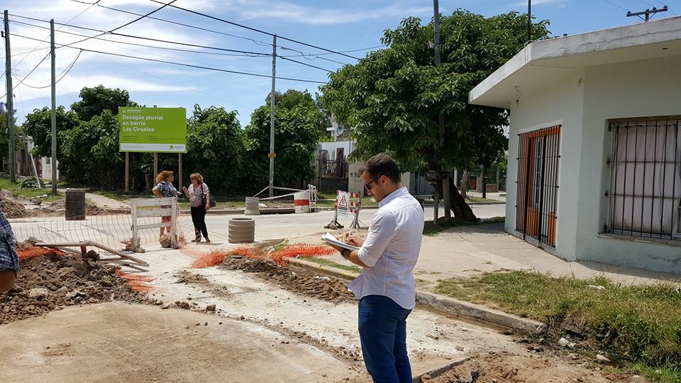 Concejales de Cambiemos recorrieron obras