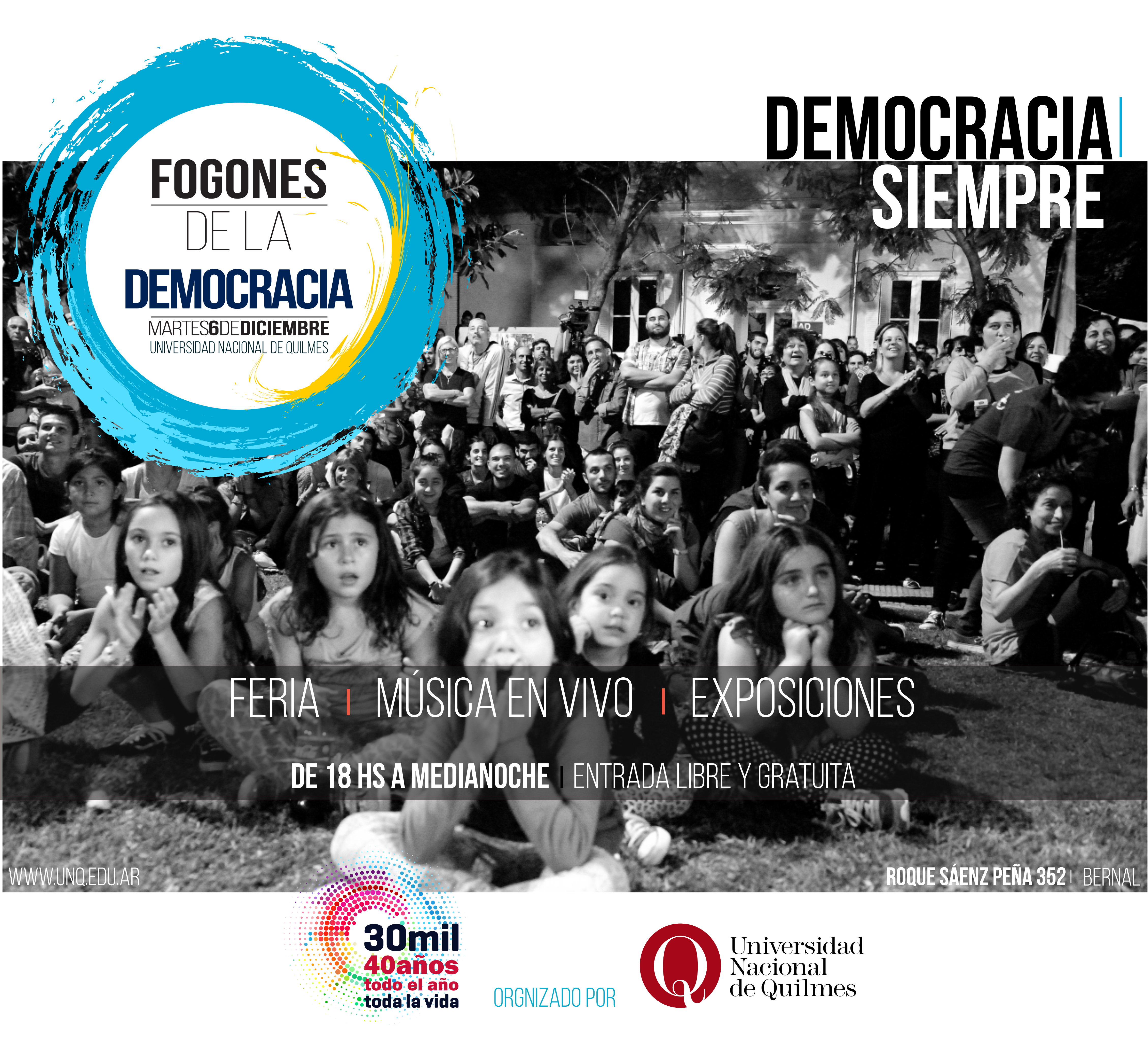 Fogones de la memoria en la UNQ