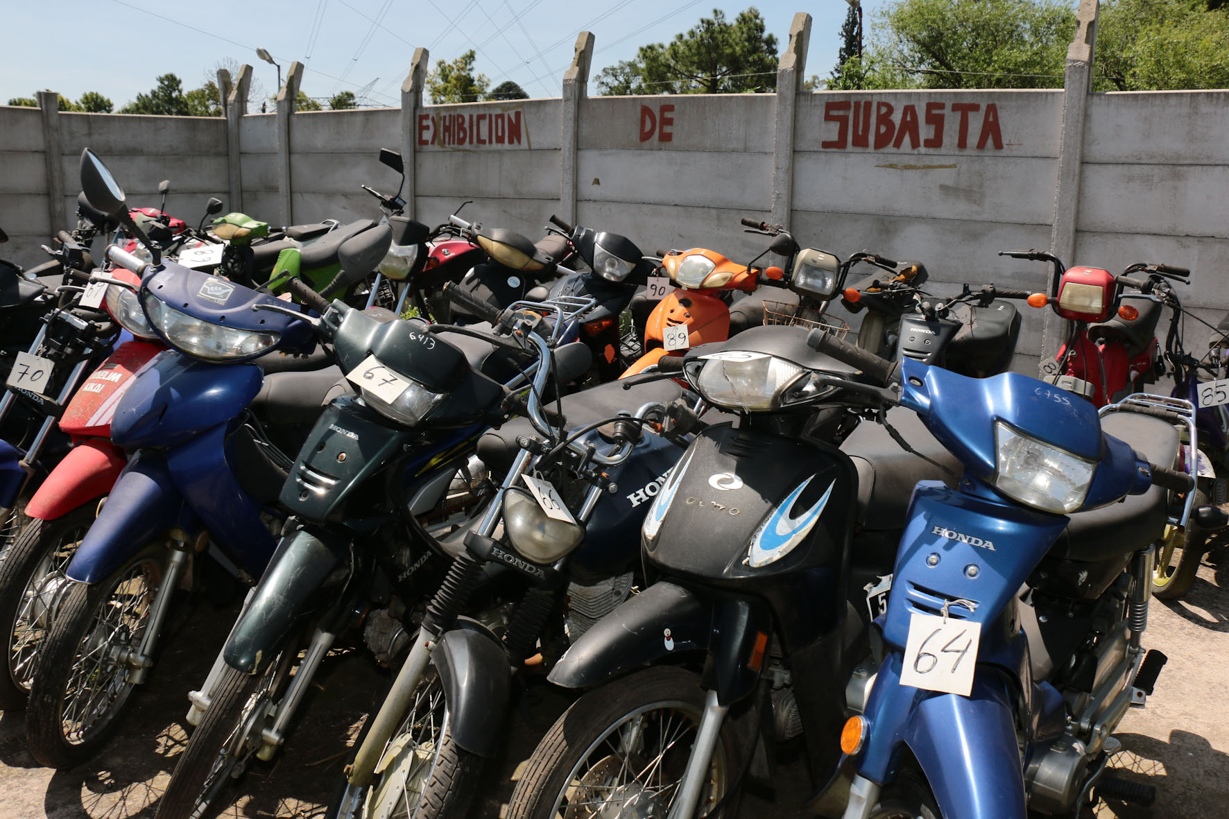 Rematan motos en Berazategui