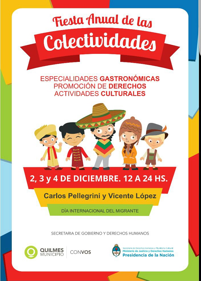 Mas de treinta colectividades estarán en la fiesta de cierre anual