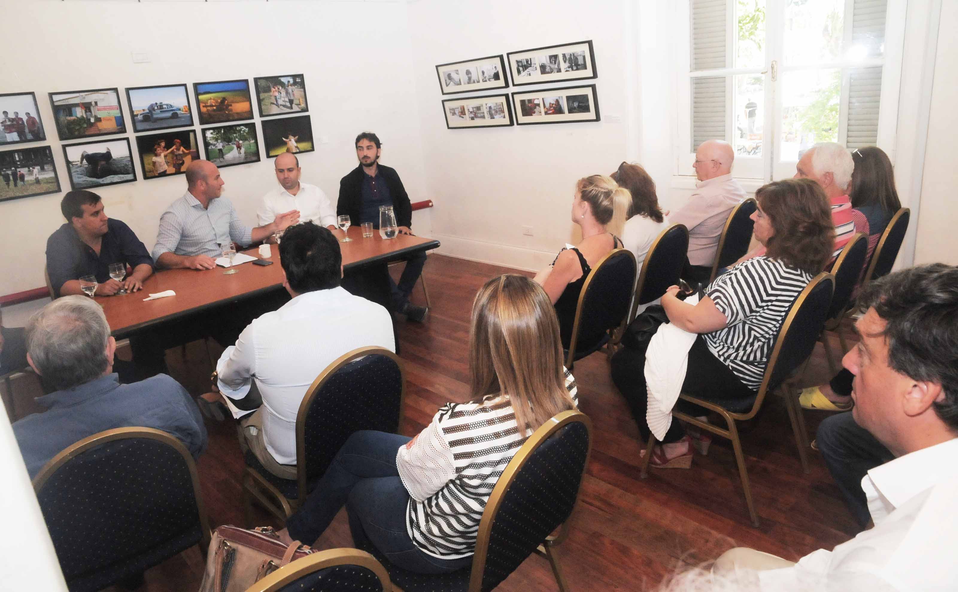 Molina se reunió con los Mayores Contribuyentes