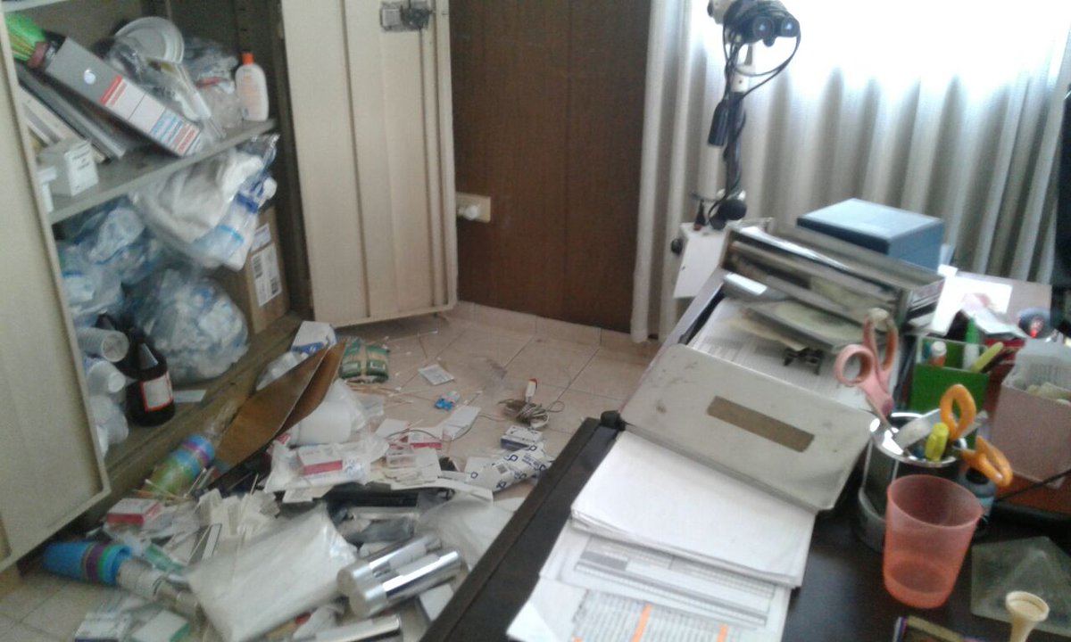 Ataque vandálico a una unidad sanitaria en Lanús