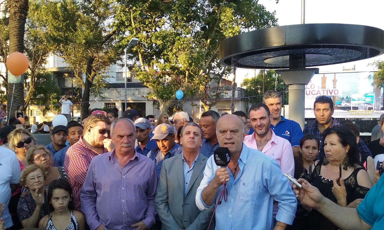 El Municipio reinauguró una plaza en Valentín Alsina