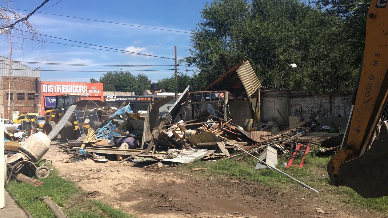 #Quilmes – La AFyCC demolió parrilla ilegal