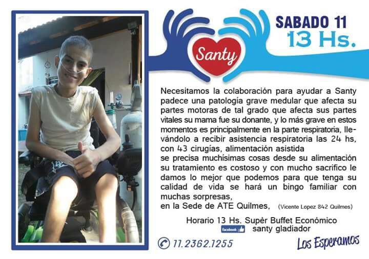 Bingo Solidario por Santiago Luna