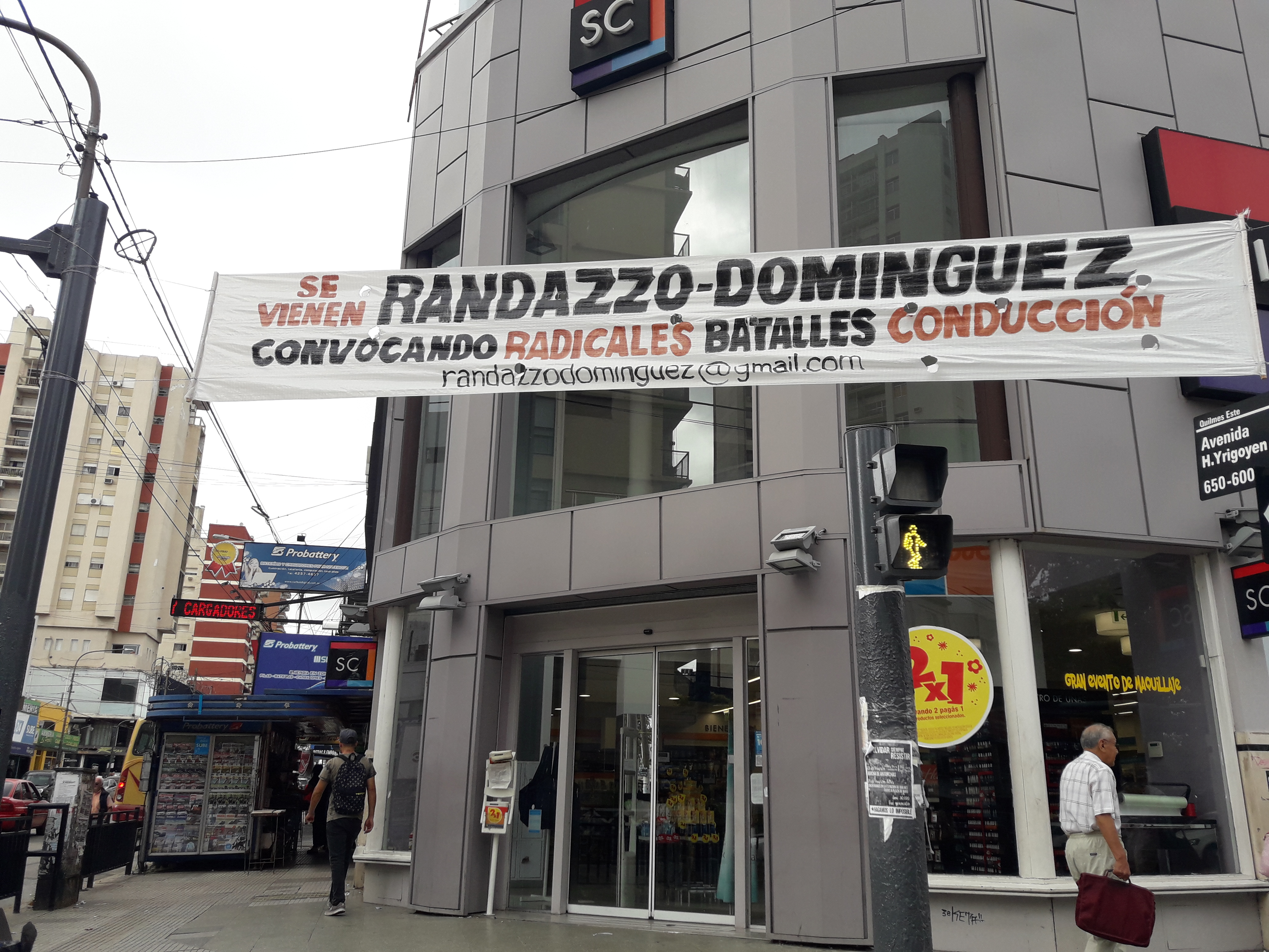 #Quilmes – UCR: El Bata sigue molestando