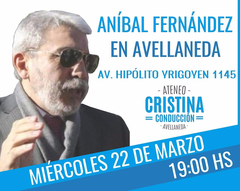 Aníbal visita Avellaneda
