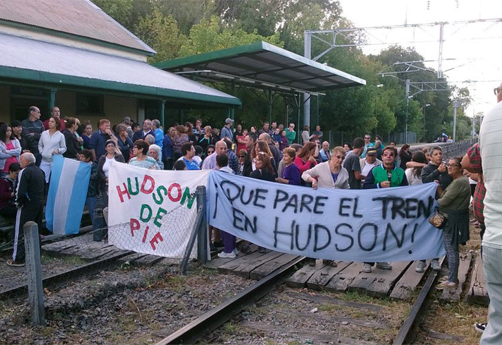 Conflicto en Hudson y Pereyra: Se paró el Roca