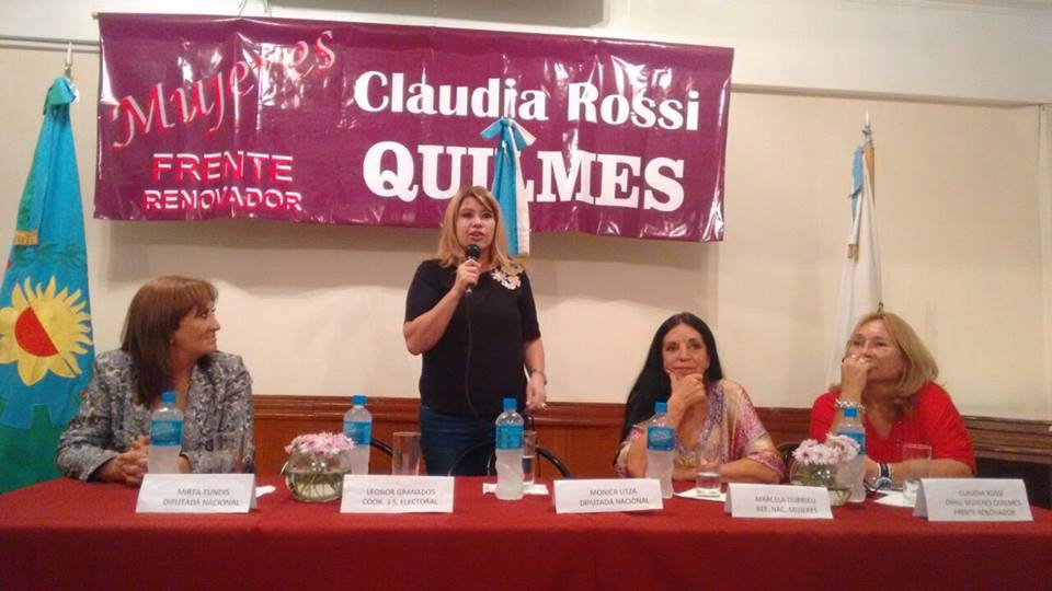 #Quilmes – Litza con mujeres del FR