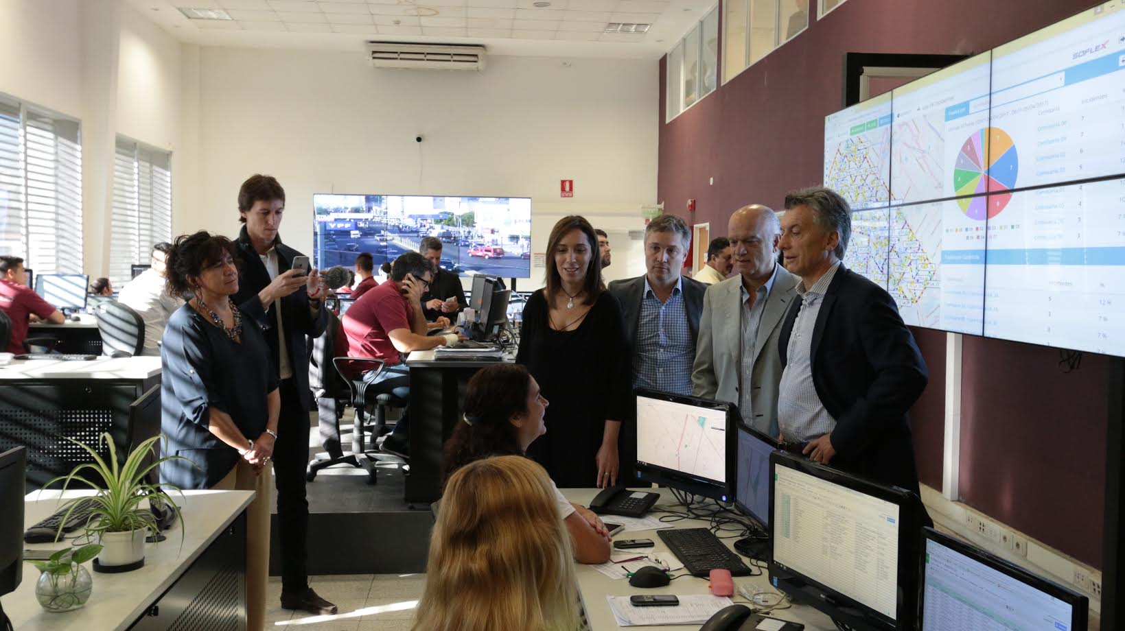 Macri, Vidal y otra señal de apoyo a Grindetti